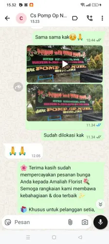 Testimonial Papan Bunga kembangan