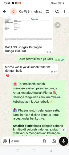 Testimonial Papan Bunga kembangan