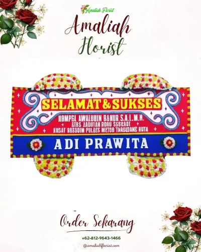 Karangan Bunga Ucapan Selamat kembangan